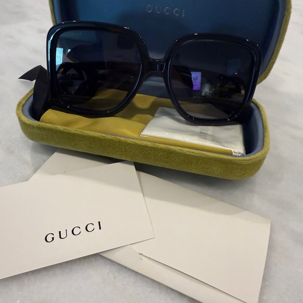 Gucci Oversized Square Sunglasses